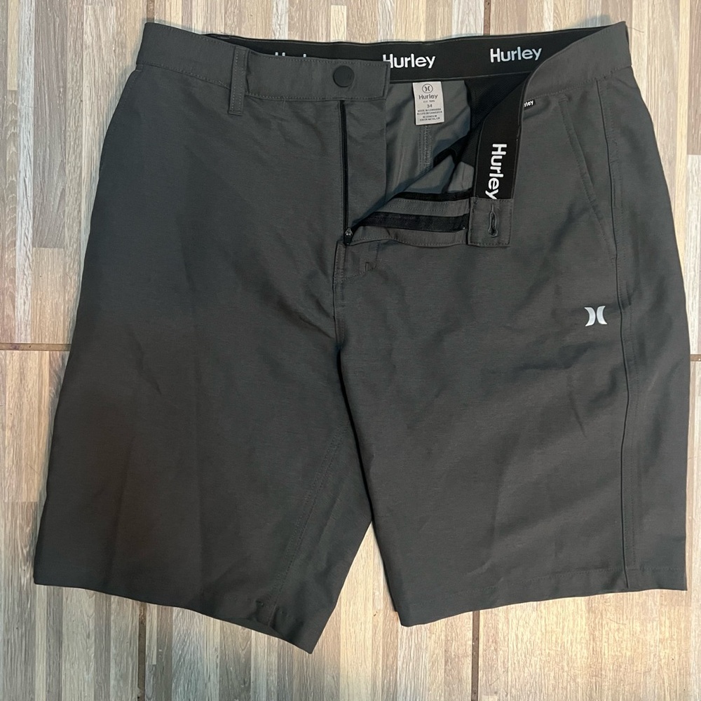 Hurley Gray Shorts Versatile Casual Wear